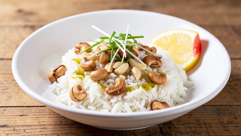 Cashew Nut Rice Recipe: Creamy Texture With Toasted Nutty Depth