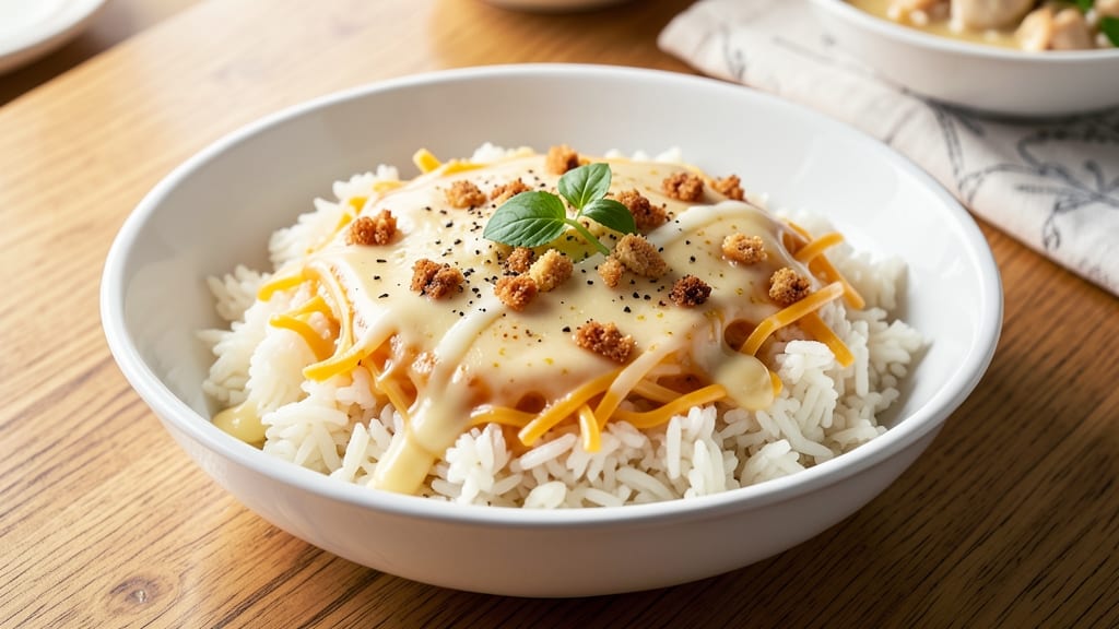 Cheesy Rice Cooker Recipe: Rice Cooker Magic With Gooey Melts