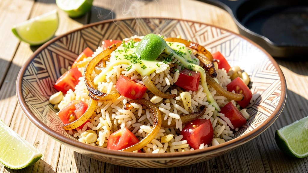 Bolivian Rice Recipe: Aromatic Cumin and Limón Twist in One Pot