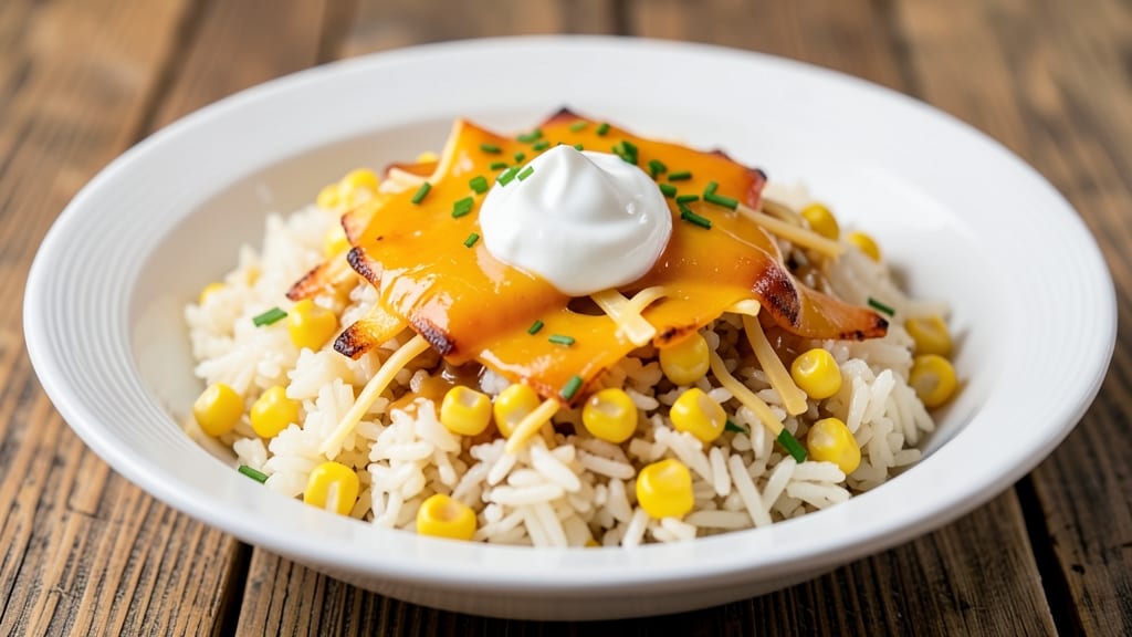 Cheese Corn Rice Recipe: Gooey Melty Bites in One-Pot Magic