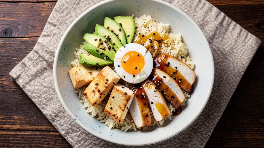 California Rice Bowl Recipe: Crispy Sesame and Avocado Freshness in 25 Minutes