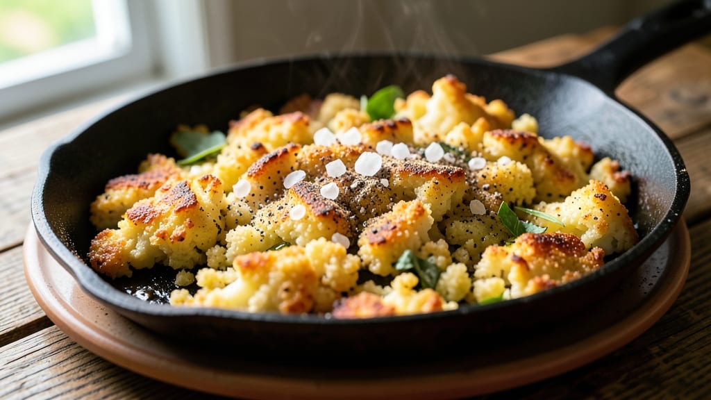 Cauliflower Rice Hash Browns Recipe: Crispy Golden Crunch Without the Potatoes