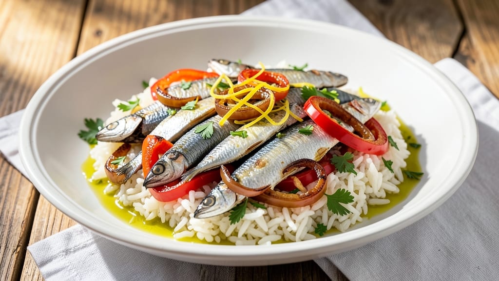 Canned Sardines and Rice Recipe: Mediterranean-Inspired One-Pan Protein Power
