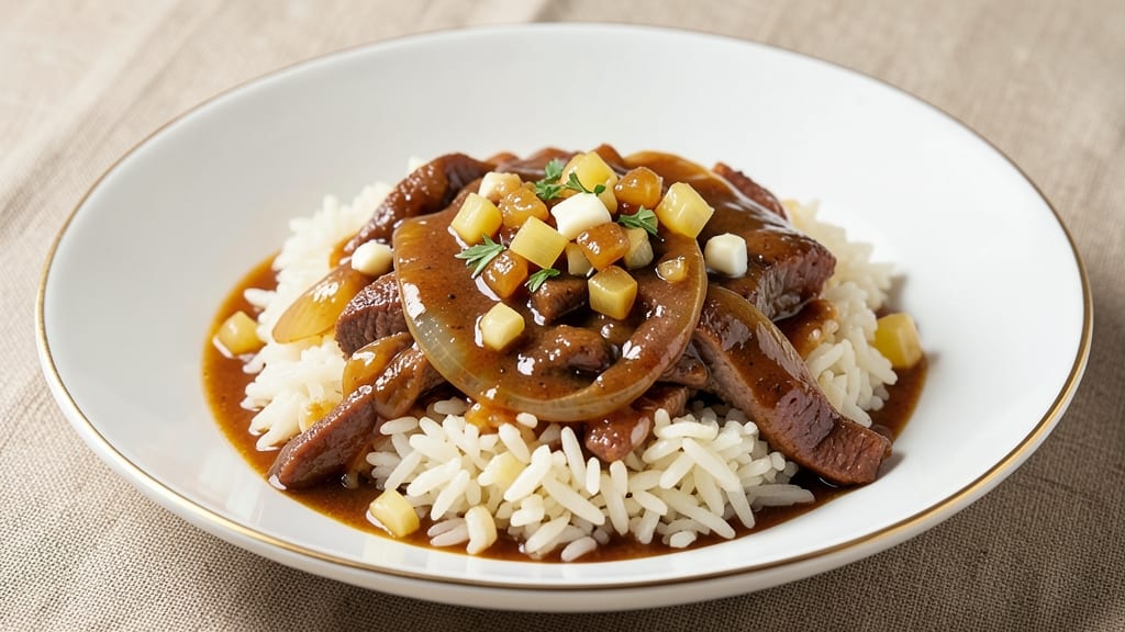 Butter Rice with Beef Consommé Recipe: Savory Umami Bomb in One Pot