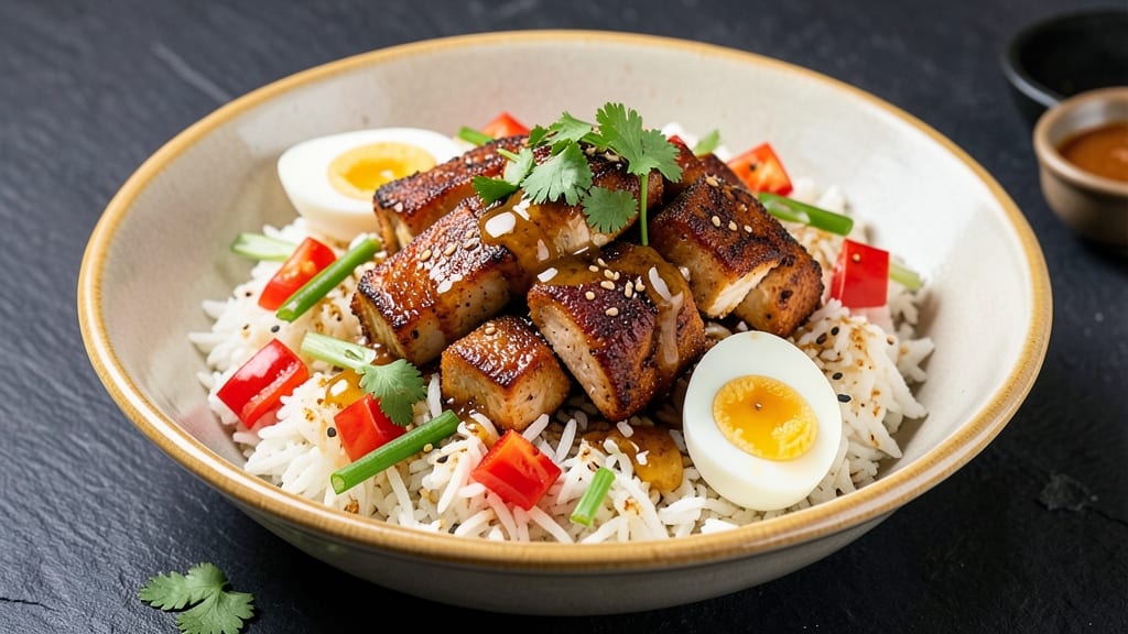 Caribbean Fried Rice Recipe: Spiced Rum and Peppers One-Pan Magic