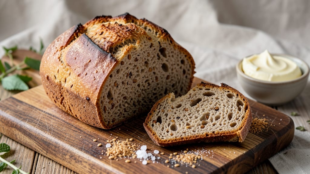 Brown Rice Sourdough Bread Recipe: Nutty Fermented Loaf With Crusty Bite