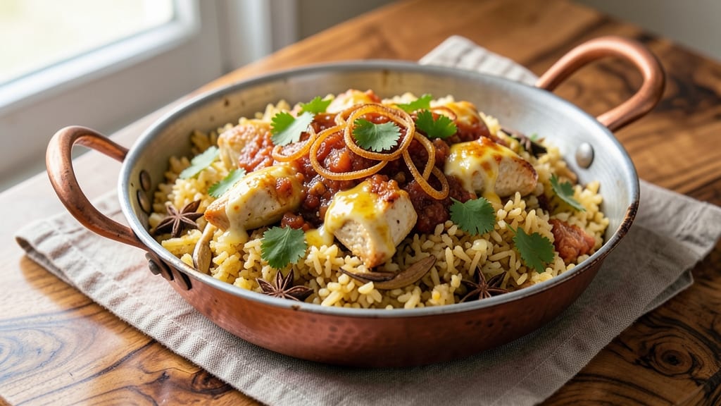 Cauliflower Rice Biryani Recipe: Fragrant Spiced Grains With Golden Saffron Hues
