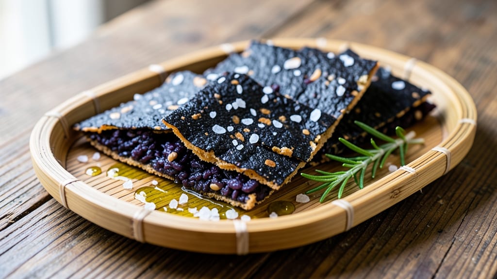 Black Rice Crackers Recipe: Fermented Crunch With South Indian Flavor