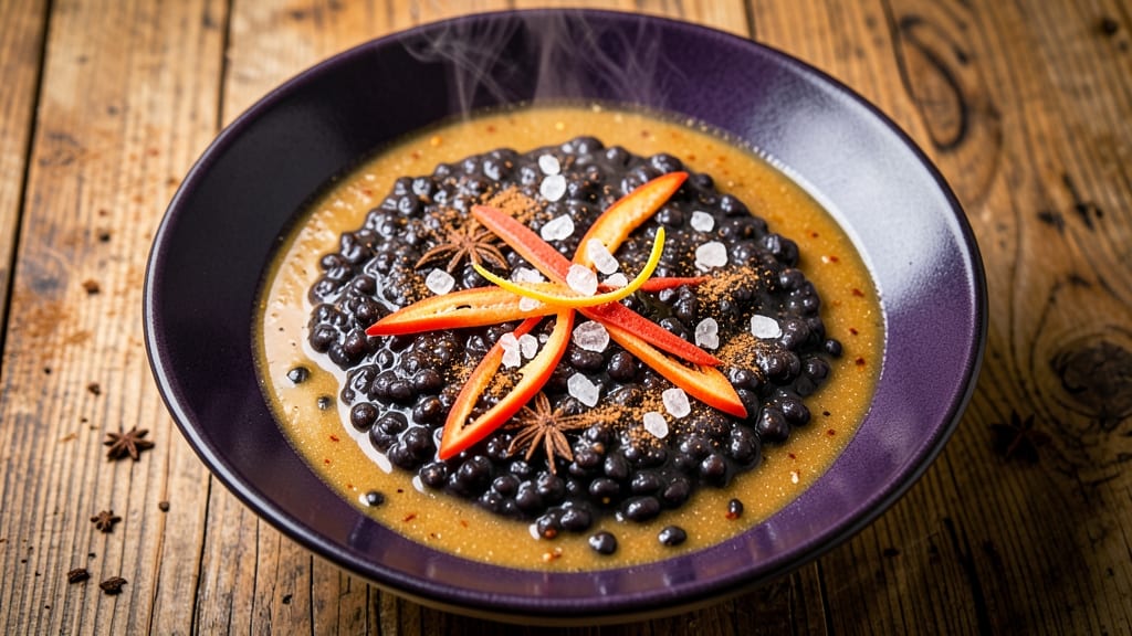 Black Rice Porridge Recipe: Silky Black Grains Infused With Ginger and Star Anise
