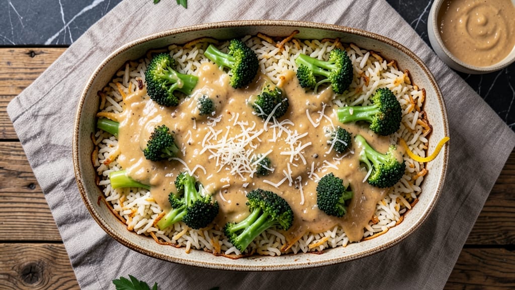 Broccoli Rice Casserole Recipe From Scratch: Cheesy Crisp-Topped Comfort in One Bake
