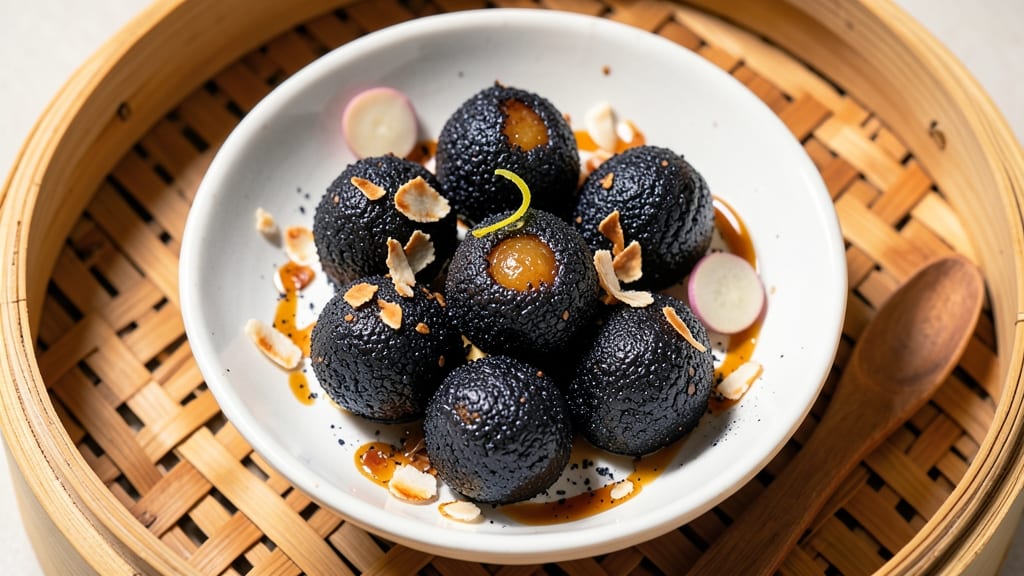 Black Sesame Glutinous Rice Balls Recipe: Nutty-Sweet Bites Steamed to Perfection