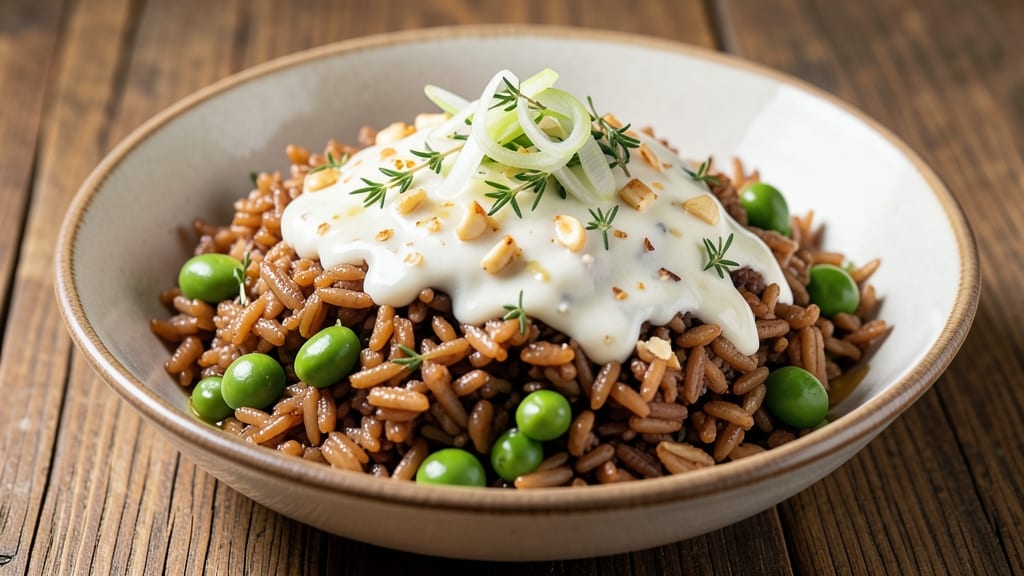 Brown Rice and Peas Recipe: Jamaican-Inspired One-Pot Flavor