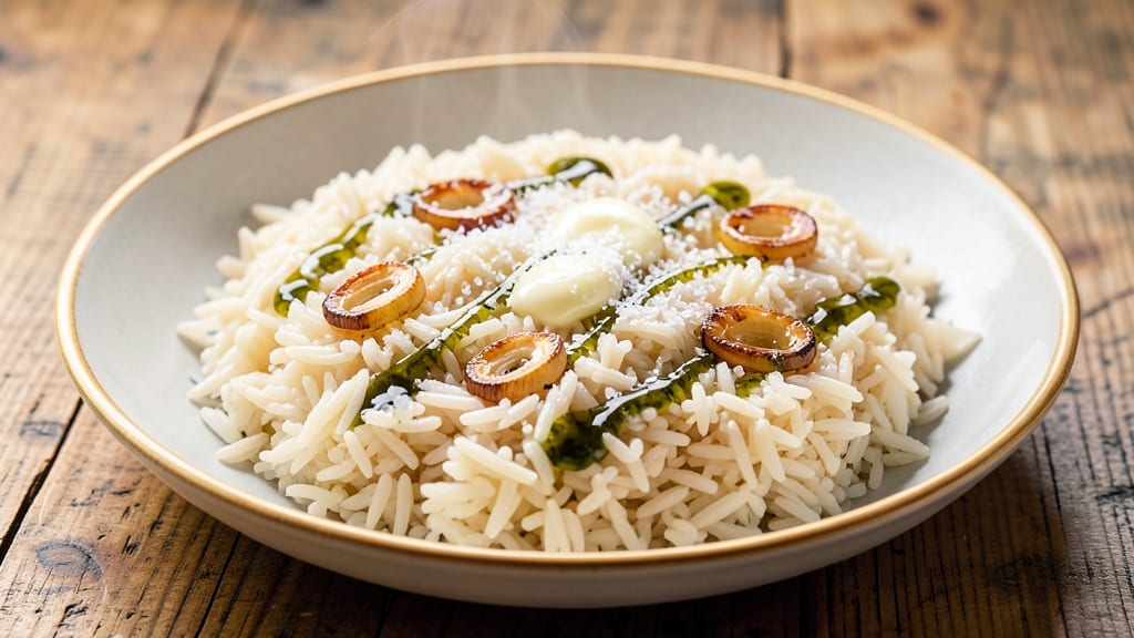 Bulk Rice Recipe: One-Pot Garlic Butter Basmati With Toasted Edges