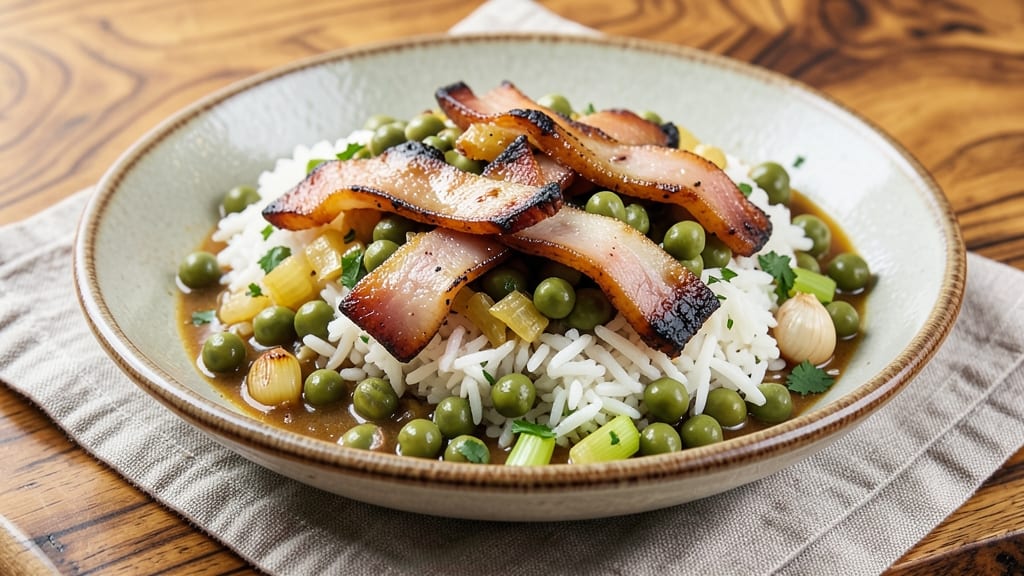 Black Eyed Peas, Rice, and Ham Recipe: Southern Sunday Supper in One Pot