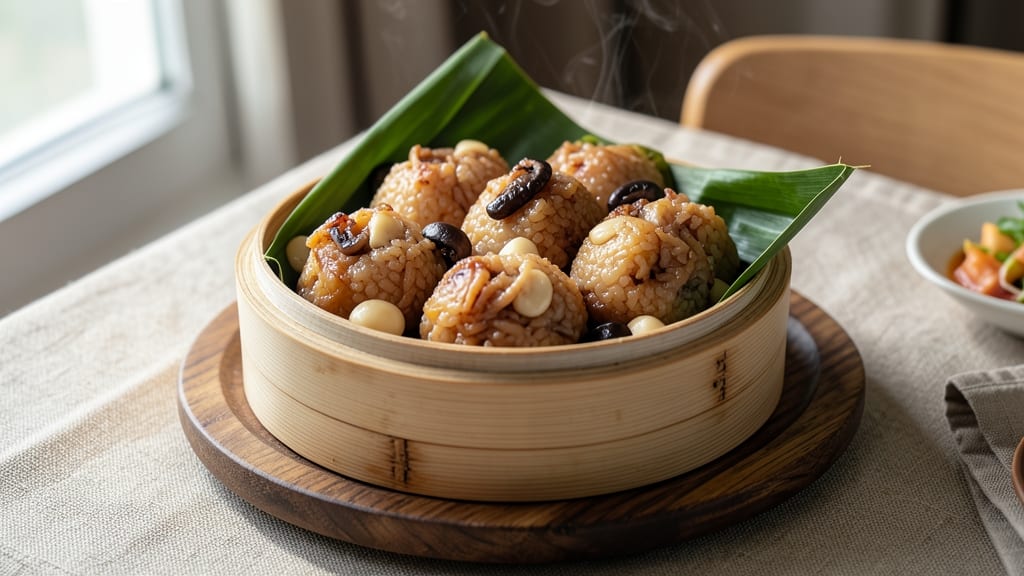 Cantonese Rice Dumplings Recipe: Fragrant Five-Spice Wrapped in Chewy Rice