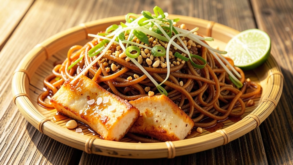Brown Rice Pad Thai Noodles Recipe: Nutty, Toasted Grains With Tangy Tamarind Zing