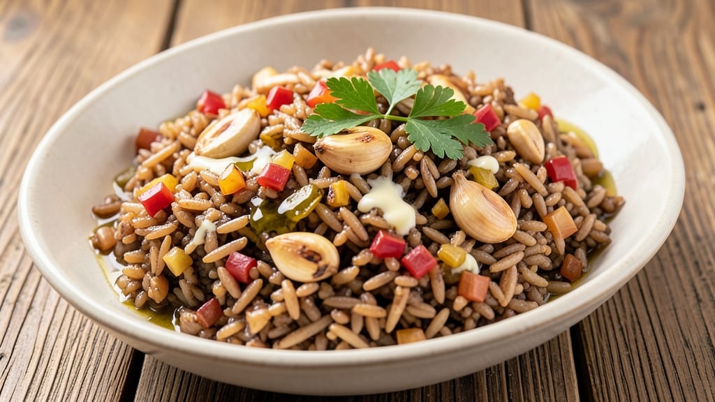 Brown Rice Pilaf Recipe for Rice Cooker: Nutty, Toasted Aromas in One Touch