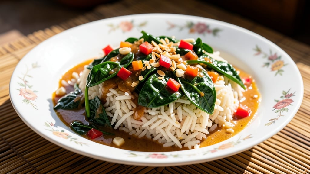 Caribbean Spinach Rice Recipe: Bold Coconut-Lime Flavor in One Pot