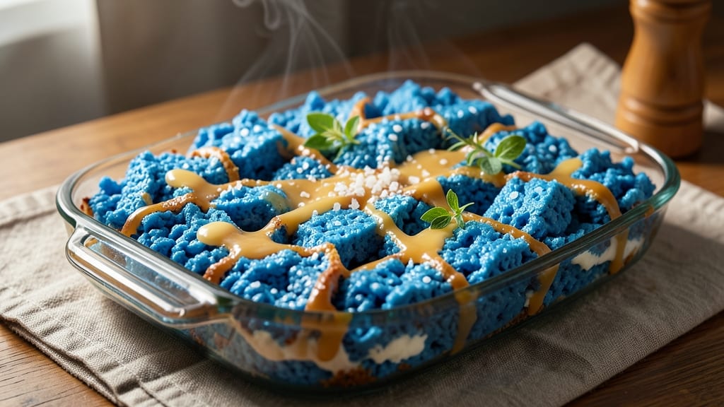 Blue Rice Krispie Treats Recipe: Vibrant Purple Swirls With Creamy Marshmallow Magic