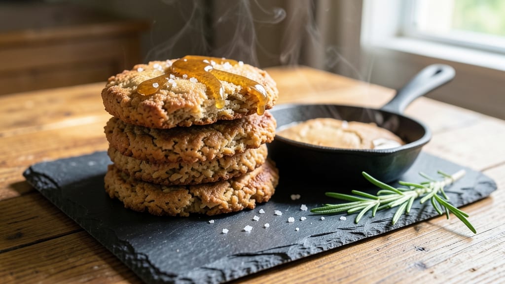 Brown Rice Biscuits Recipe: Flaky Layers With Buttery Crunch
