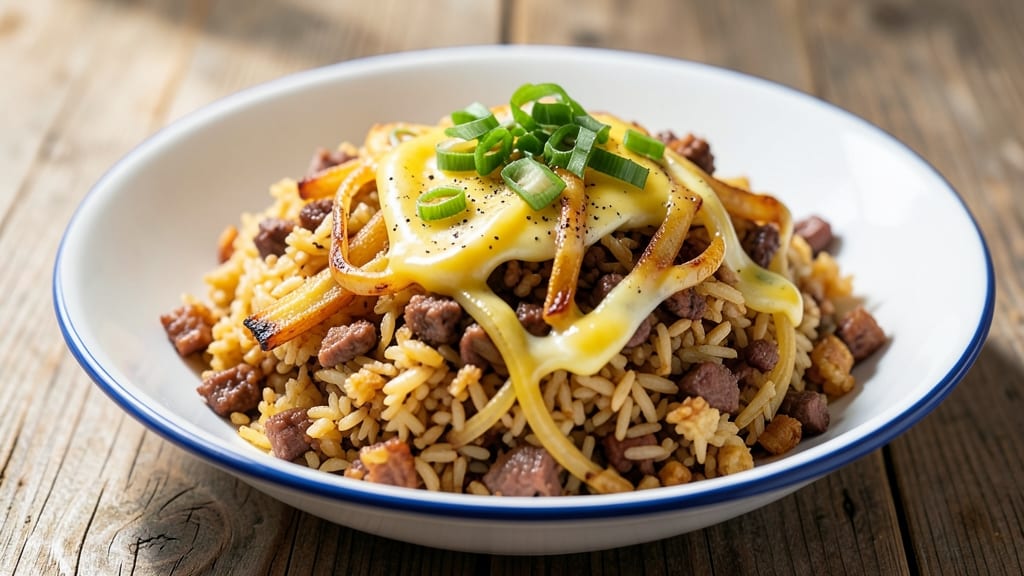 Chicago Style Fried Rice Recipe: Crispy Celery Crowns Over Eggy, Savory Rice