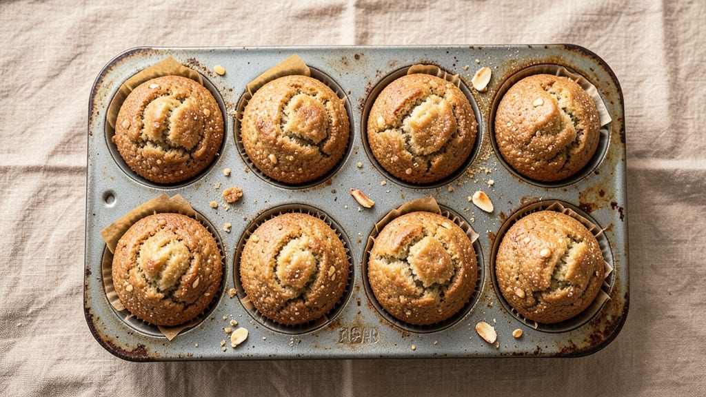 Brown Rice Muffins Recipe: Hearty Whole-Grain Bites With Nutty Crunch