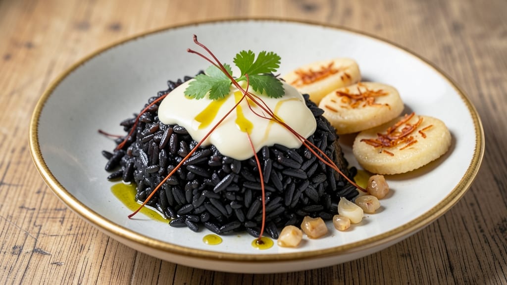 Black Kavuni Rice Recipe: Fragrant Saffron and Coconut Perfection