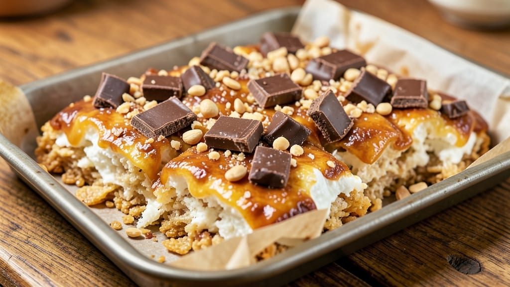 Butterfinger Rice Krispie Treats Recipe: Nutty Chocolate Crunch in Every Bite