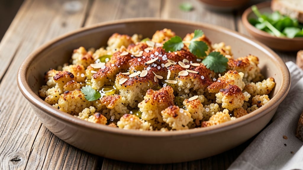 Cauliflower Rice Oven Recipe: Crispy-Golden Edges With Zero Effort