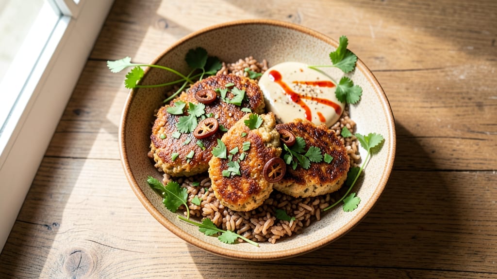 Brown Rice Patties Recipe Easy: Crispy-Edged, Chewy-Centered Plant-Based Power