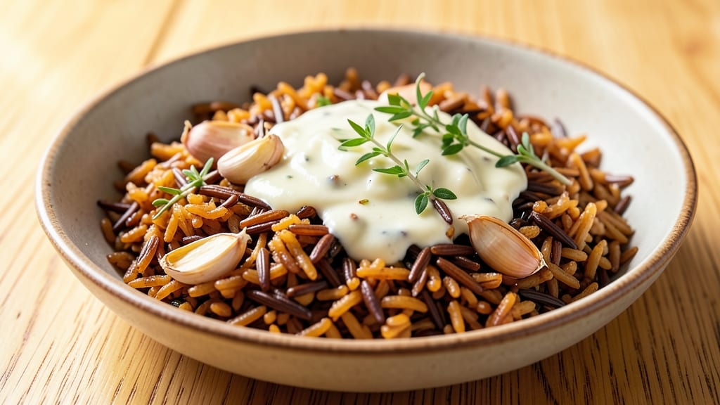 Brown Basmati and Wild Rice Recipe: Nutty Earthy Crunch With Savory Herb Gravy