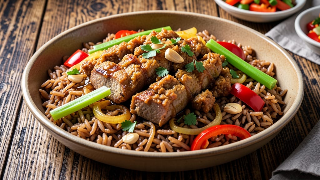 Brown Rice Dirty Rice Recipe: Smoky Cajun Crunch in One-Pan Magic