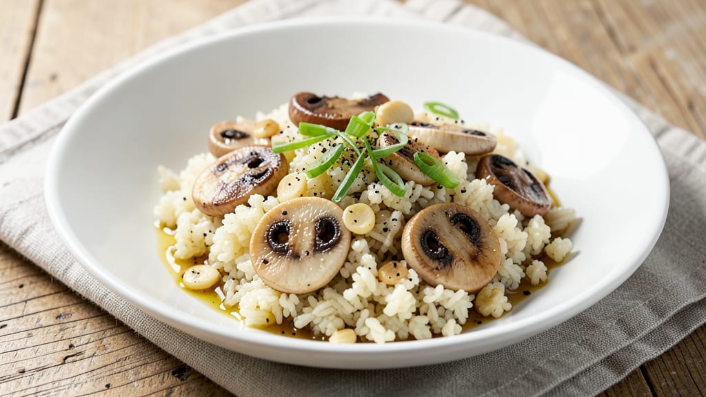 Cauliflower Rice and Mushrooms Recipe: Savory Umami Crunch in 20 Minutes