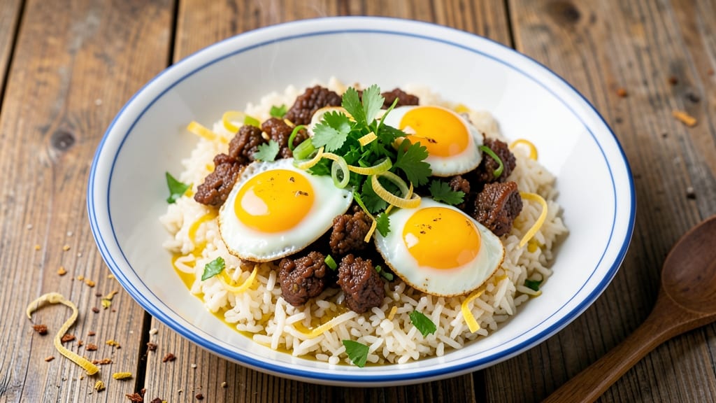 Chahan Fried Rice Recipe: Crispy Egg Bits and Wok-Heated Aromas