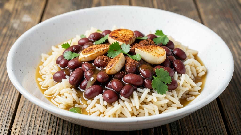 Canned Red Beans and Rice Recipe Vegetarian: One-Pot Protein-Packed Meal with Smoky Garlic Depth