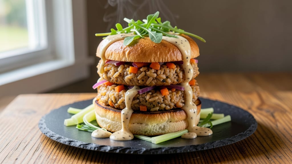 Brown Rice Veggie Burgers Recipe: Hearty Plant-Based Patties With Nutty Depth