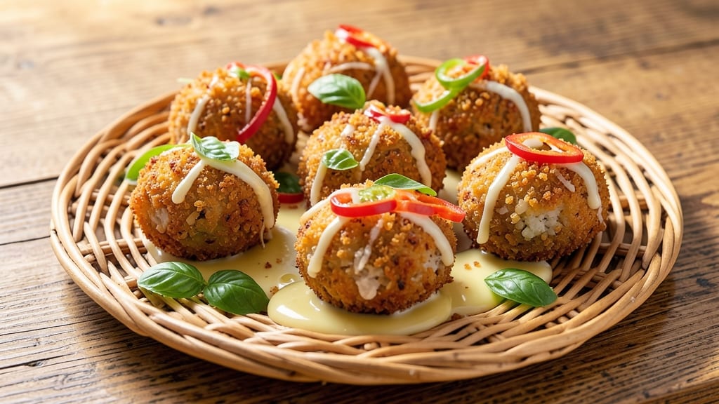 Calabrese Rice Croquettes Recipe: Crispy Gold Shells With Melty Mozzarella Hearts