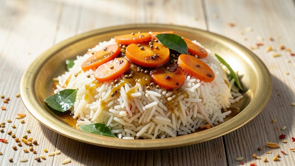 Carrot Rice Recipe in Telugu: Telugu-Style Sweet and Savory Spice Blend