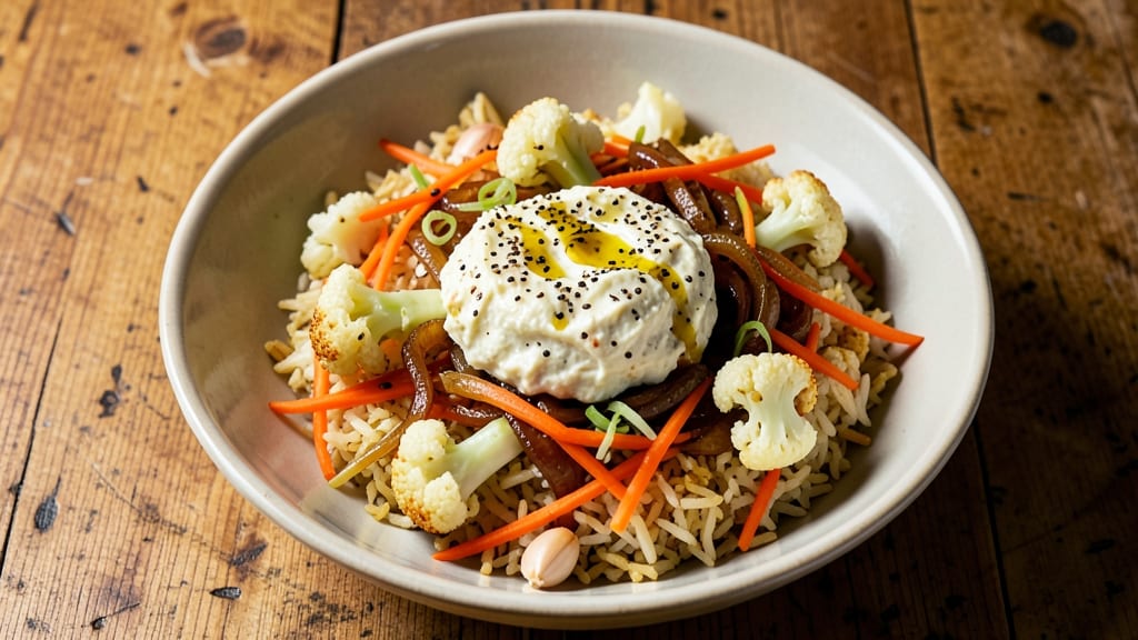 Cauliflower Vegetable Fried Rice Recipe: Crispy Rice and Hidden Veggie Magic
