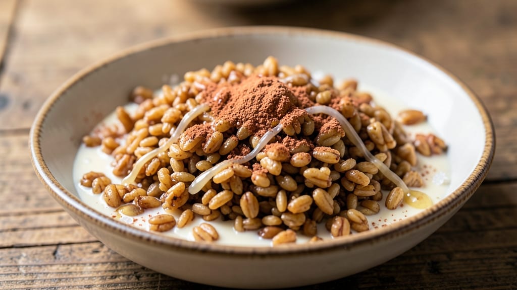 Brown Rice Hot Cereal Recipe: Nutty Comfort With Toasted Spice Infusion
