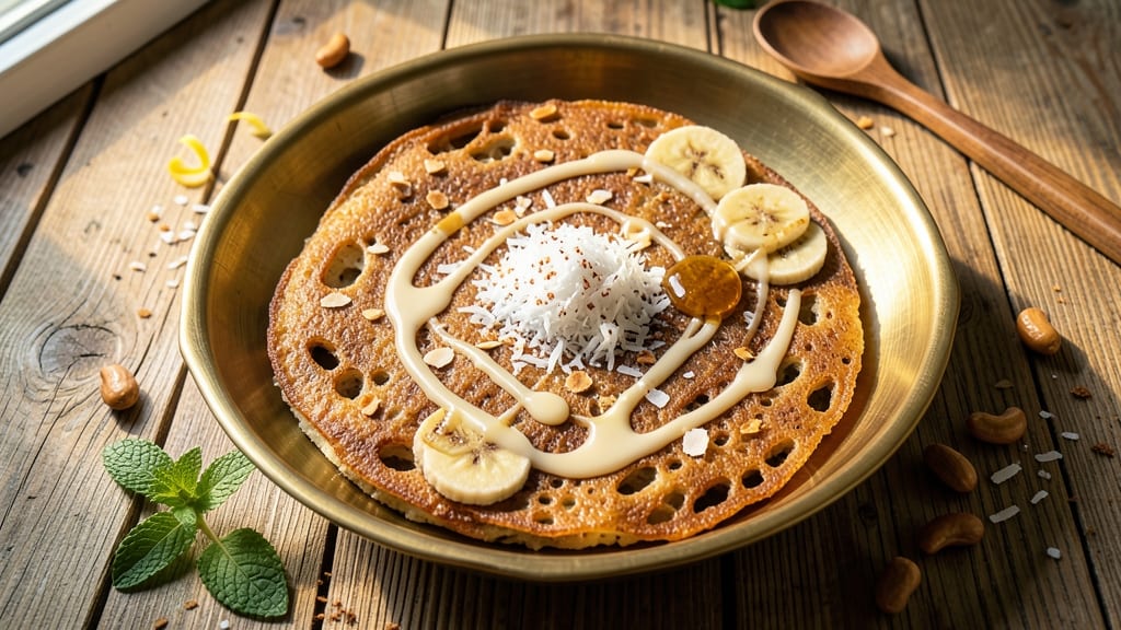 Brown Rice Appam Recipe: Fluffy South Indian Pancakes With Coconut Curd Filling
