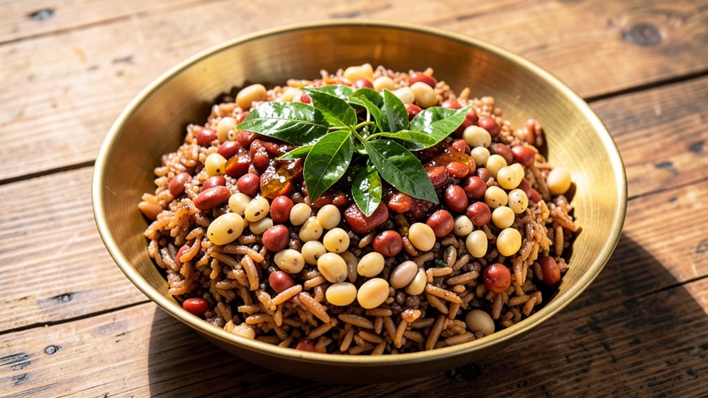 Brown Rice Adai Recipe: South Indian Spiced Lentil and Rice Bowl