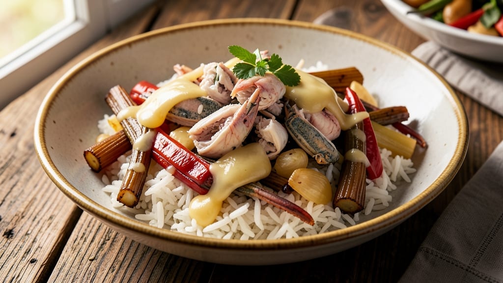 Carolina Crab Rice Recipe: Buttery Crab and Cheese-Stuffed Grain Bowl
