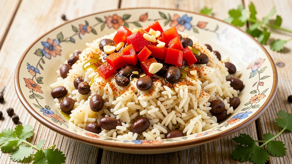 Black Beans and Rice Recipe With Sazón Goya: Puerto Rican-Inspired One-Pot Flavor