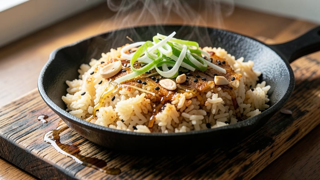 Blackstone Grilled Rice Recipe: Smoky Char and Fluffy Grains in One Pan