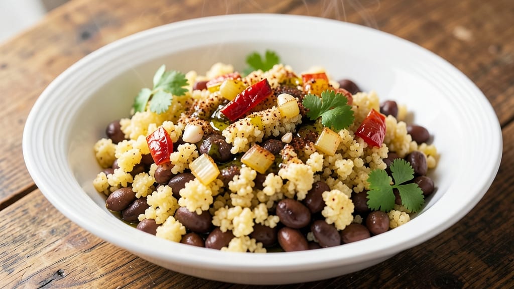 Cauliflower Rice and Beans Recipe: Crisp-Tossed, Protein-Packed Side in 15 Minutes