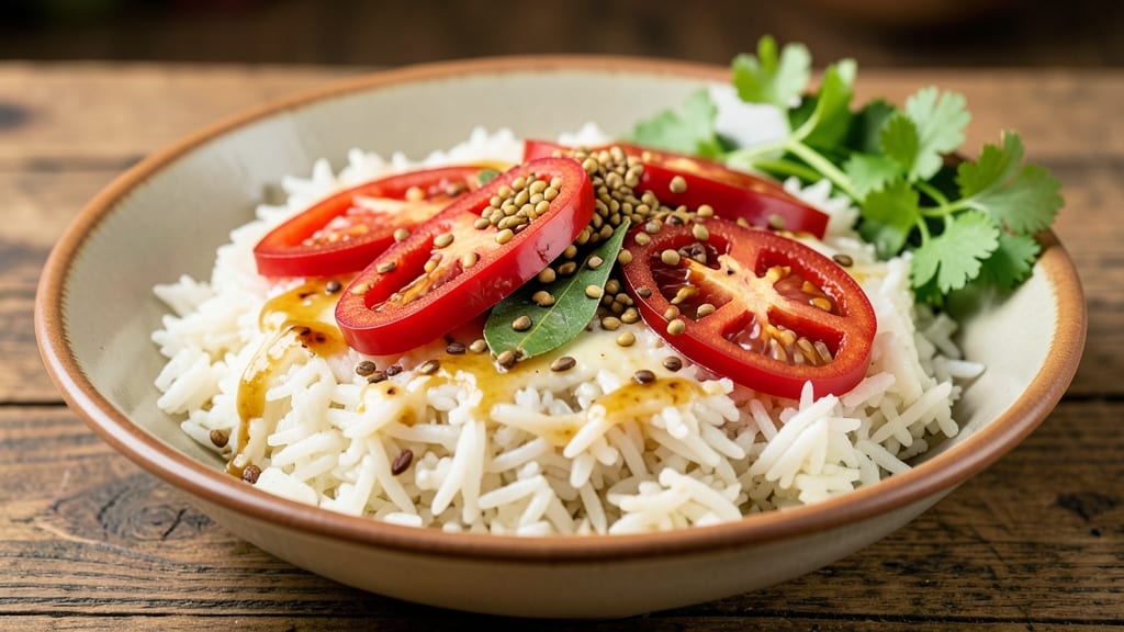 Capsicum Rice Recipe in Tamil: Fragrant Peppery Rice With Zero Dryness