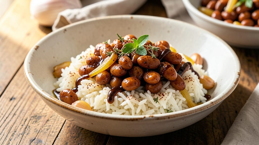 Bush's Baked Beans and Rice Recipe: Smoky-Sweet One-Pan Harmony