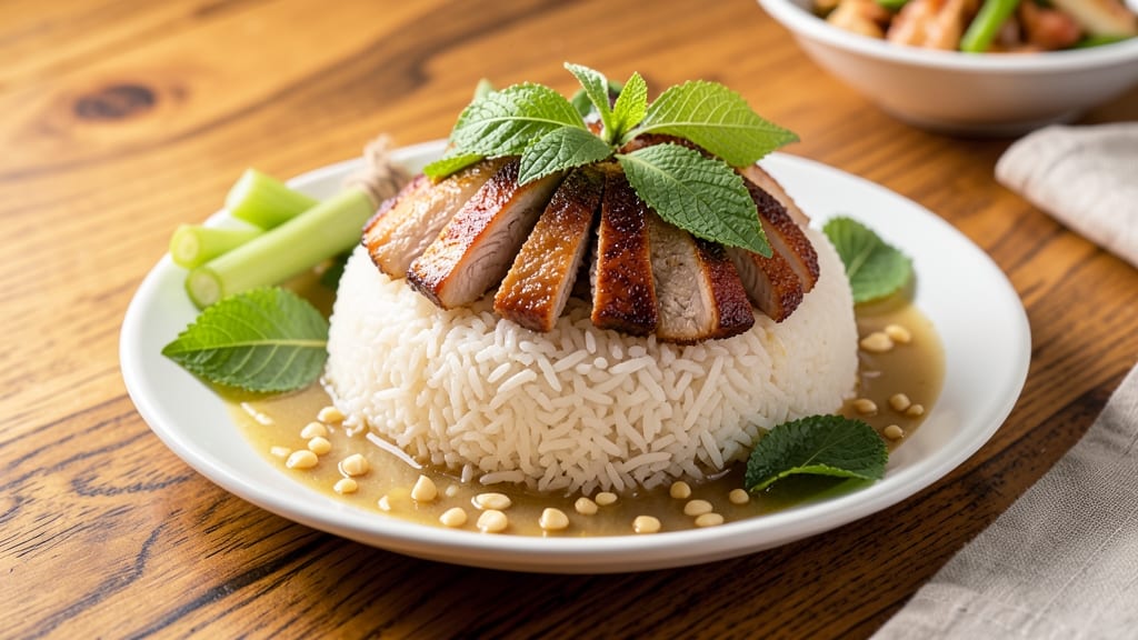 Burmese Rice Recipe: Fragrant Jasmine and Spiced Pork Harmony