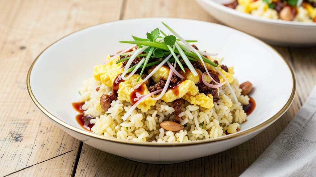 Cauliflower Egg Fried Rice Recipe: Crispy Rice and Silky Scramble Fusion